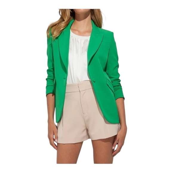 Generation Love Hudson Blazer in Bright Green NWT - Picture 1 of 6